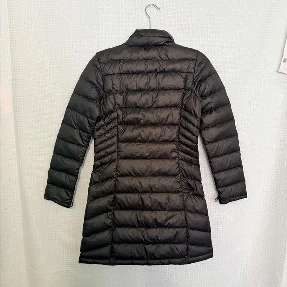 Patagonia Parka Womens Black Insulated Zip Coat Lightweight Parka Size XS - Picture 10 of 12